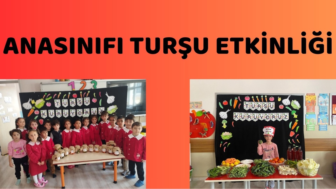 ANASINIFI TURŞU ETKİNLİĞİ